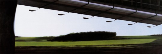 Landscape from highway, 2003 by Andrew Browne