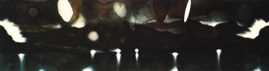 Nocturne with double coulisse, 1991 by Andrew Browne