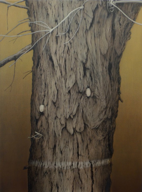 Periphery #7 (marked tree), 2010 by Andrew Browne