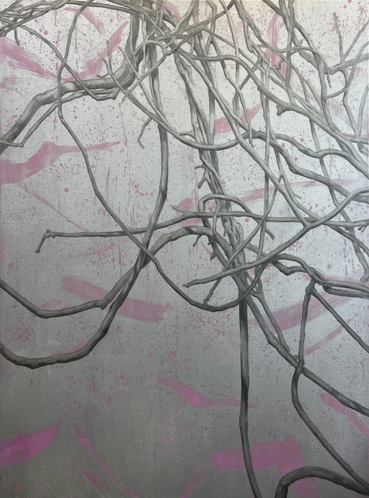 Pink and Silver, 2024 by Andrew Browne