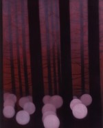 Forest and lights, 1999 by Andrew Browne