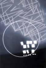 Grid, circle and lights, 1995 by Andrew Browne